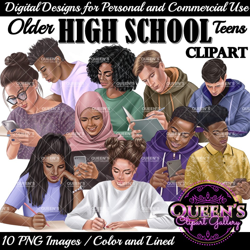 Teenagers clipart, High school students, Older teens, Male Teen Clipar –  Queen's Clipart Gallery