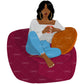 Afro woman sitting on sofa, Afro girl clipart,  Black woman, Black girl magic, Fashion girl clipart, Relax at home, Coffee girl, Flat Clipart