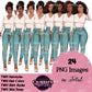 Denim jeans girl, Jeans girl clipart, Fashion girl clipart, Afro girl clipart, Lady boss, Denim girl, Fall girl clipart, Fashion illustration